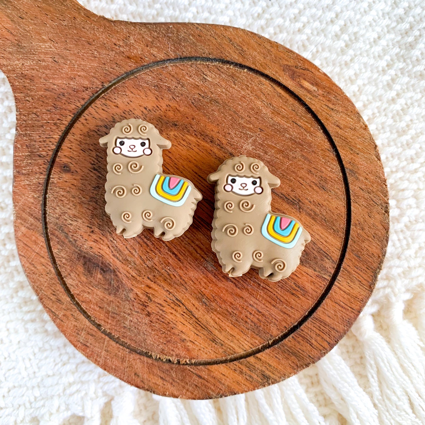 ALPACA NEEDLE STOPPERS - 3 COLOURS