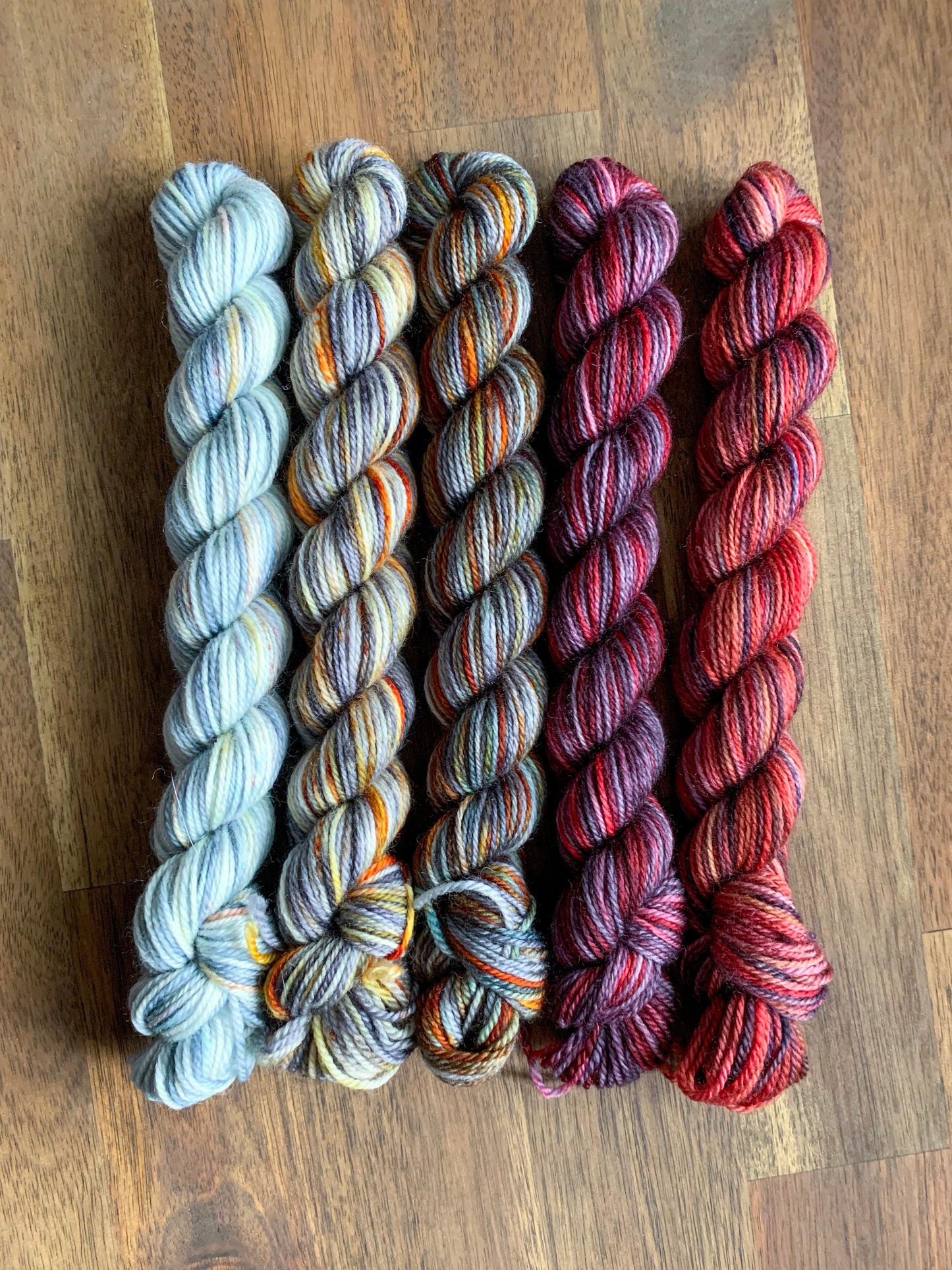 SPRING CHICKEN MINI SKEIN SET - NUNDLE SOCK